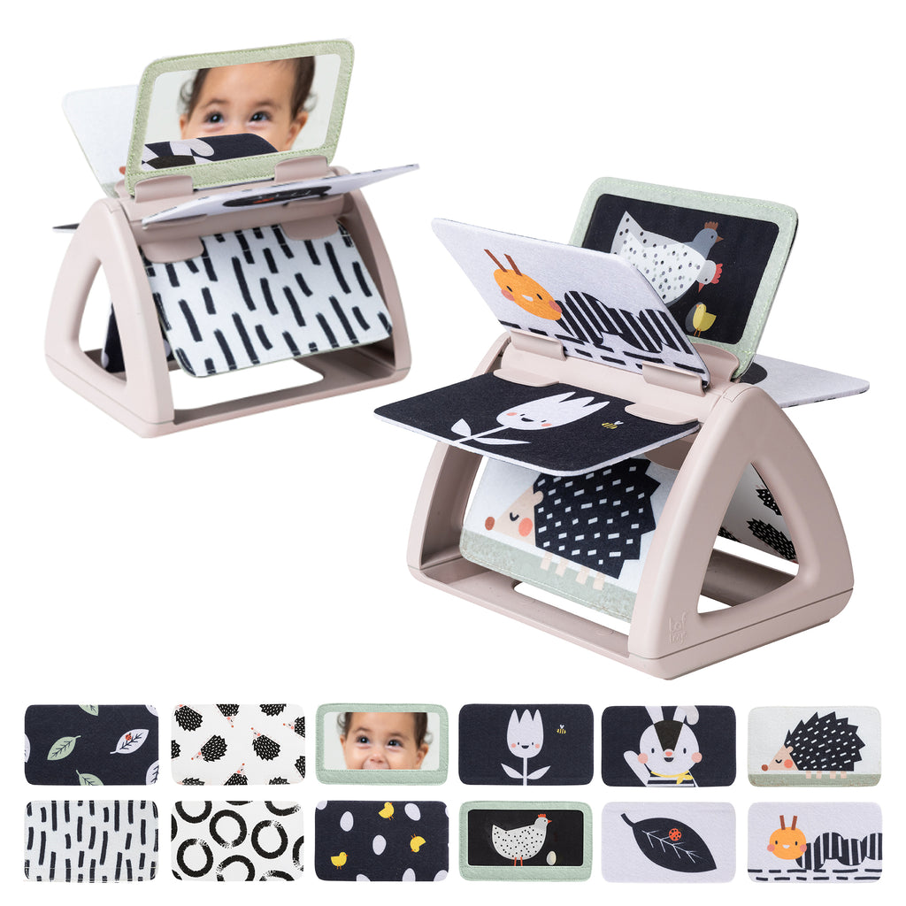 Black & White Spinning Book  | Taf Toys