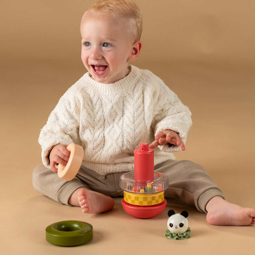 Piramide impilabile Panda | Taf Toys