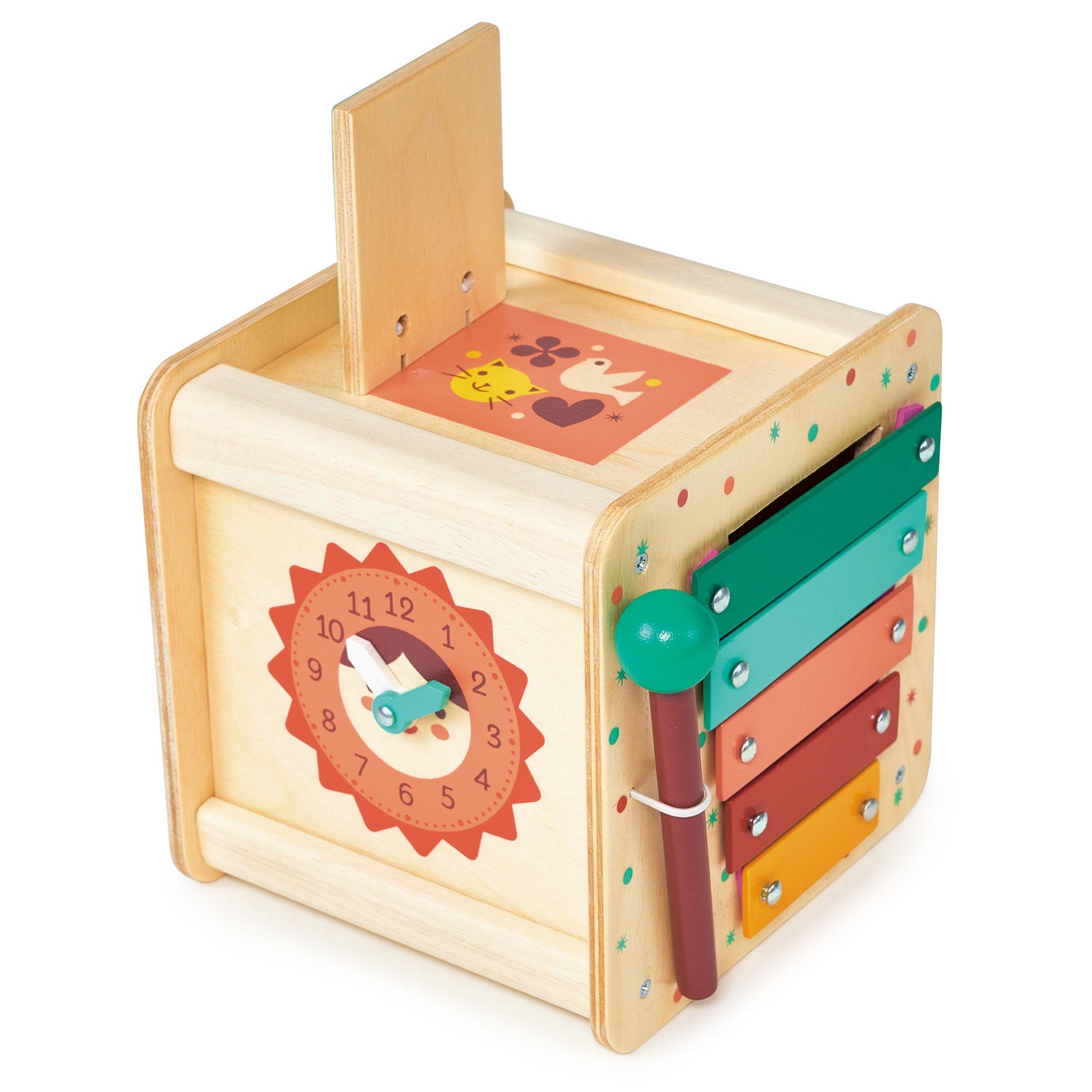 Cubo attività in legno | Mentari