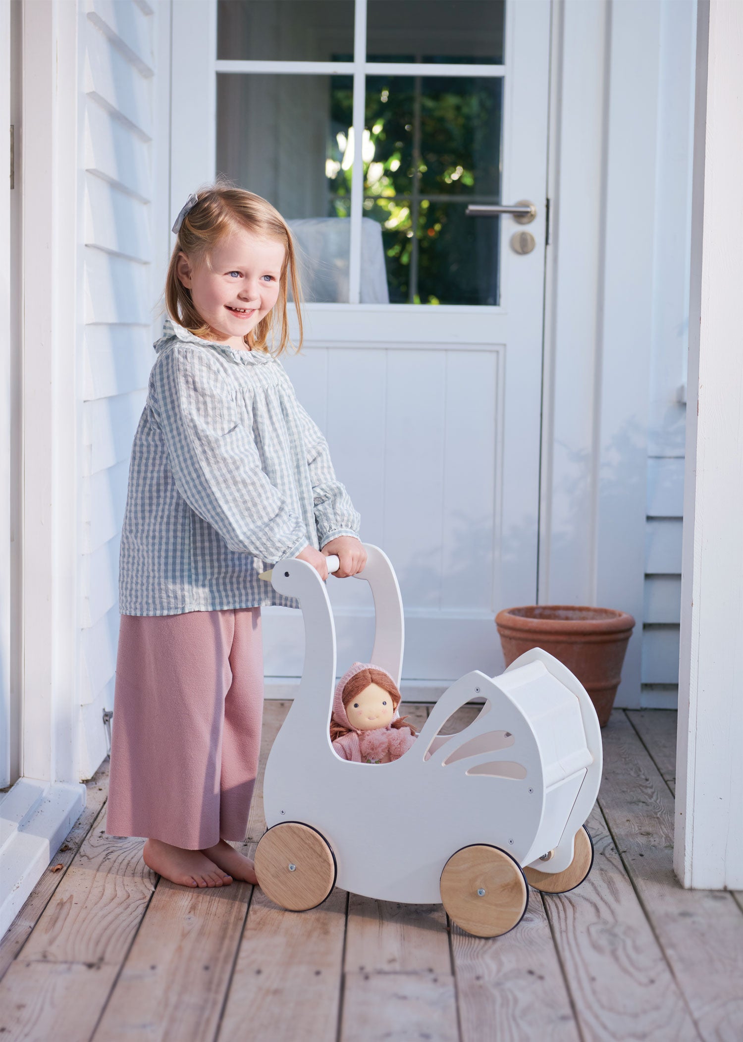 Passeggino "Sweet Swan" | Tender Leaf Toys