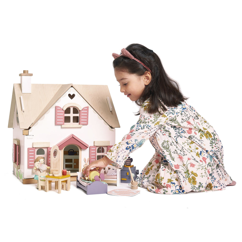 Cottontail Cottage Casa delle Bambole in Legno | Tender Leaf Toys