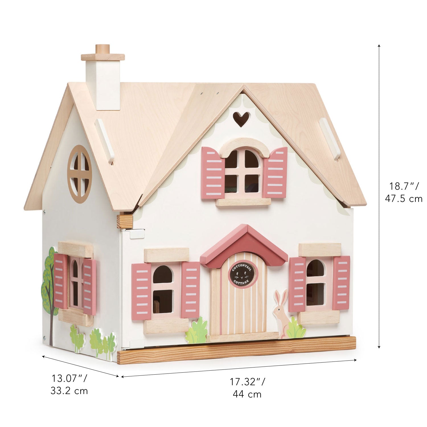 Cottontail Cottage Casa delle Bambole in Legno | Tender Leaf Toys