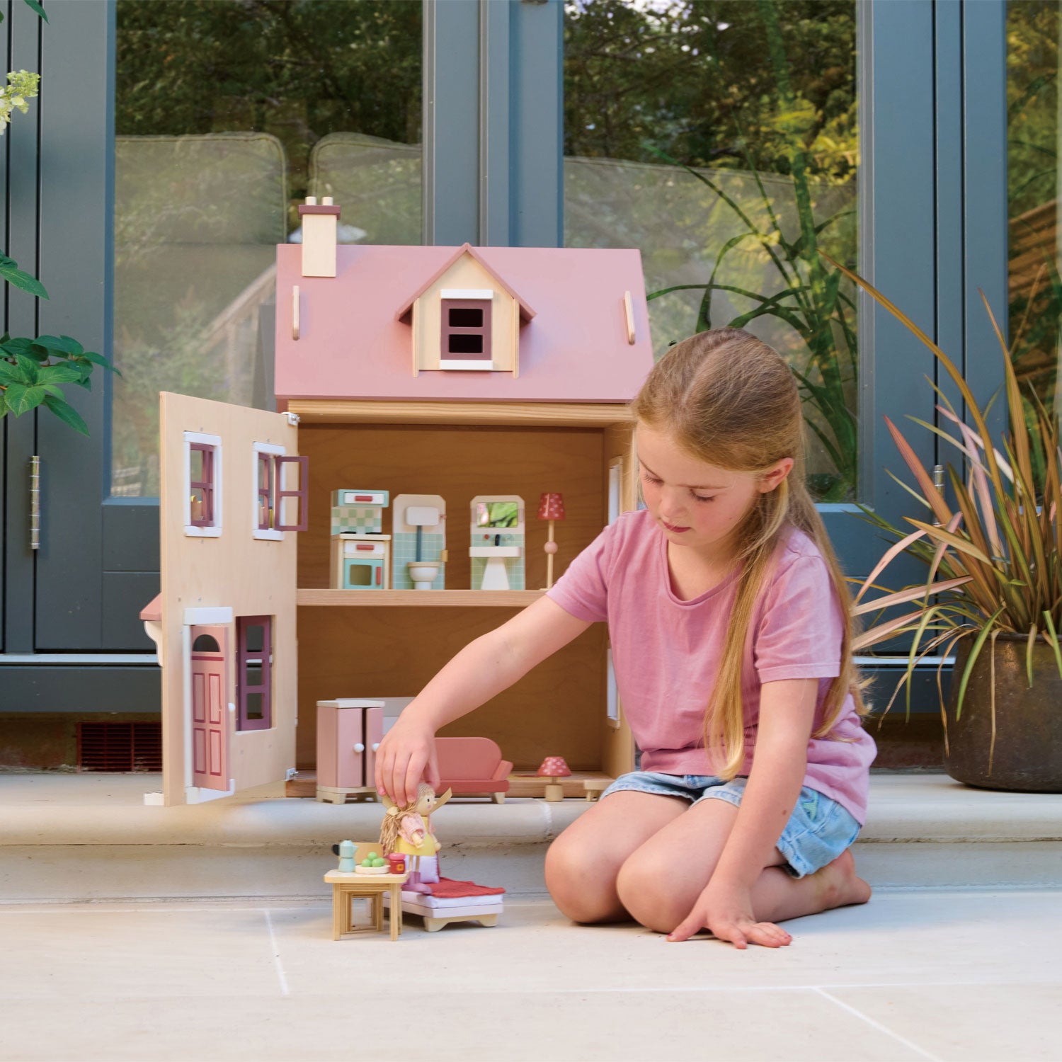 Foxtail Villa Casa delle Bambole in Legno | Tender Leaf Toys