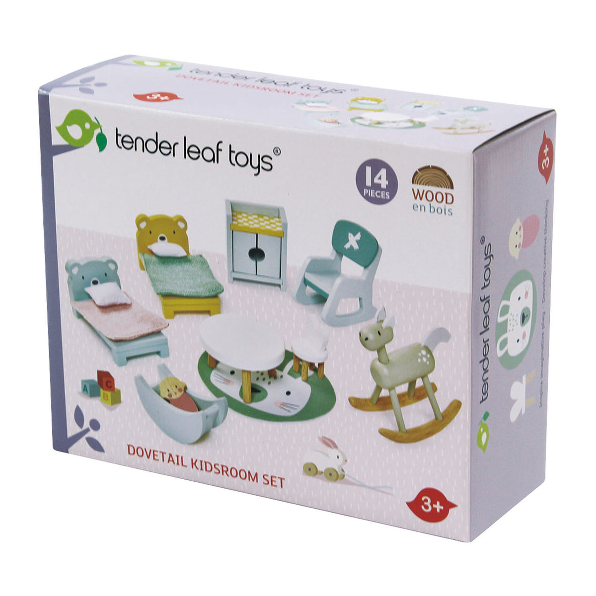 Cameretta dei Bambini per casa delle bambole | Tender Leaf Toys