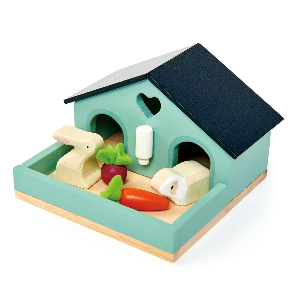Set con coniglio e porcellino d’India | Tender Leaf Toys
