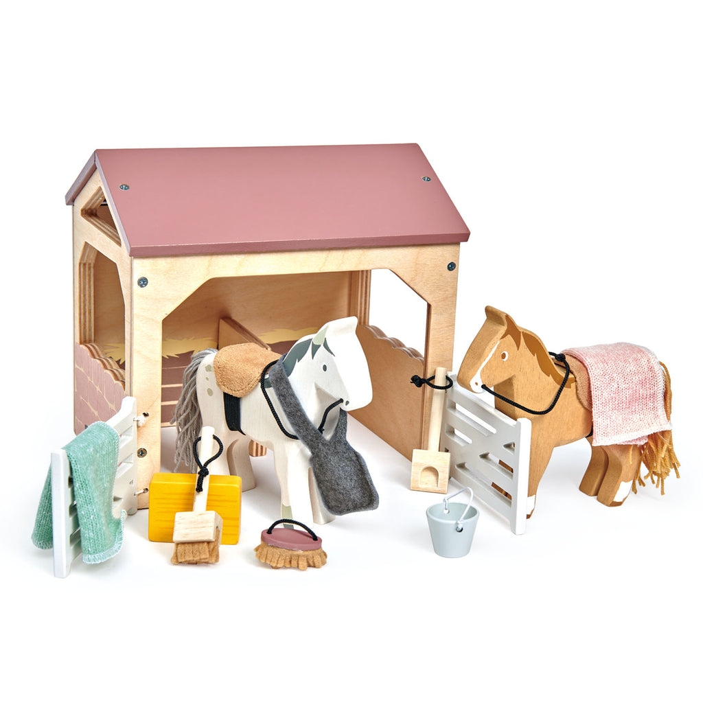 Scuderia in legno | Tender Leaf Toys