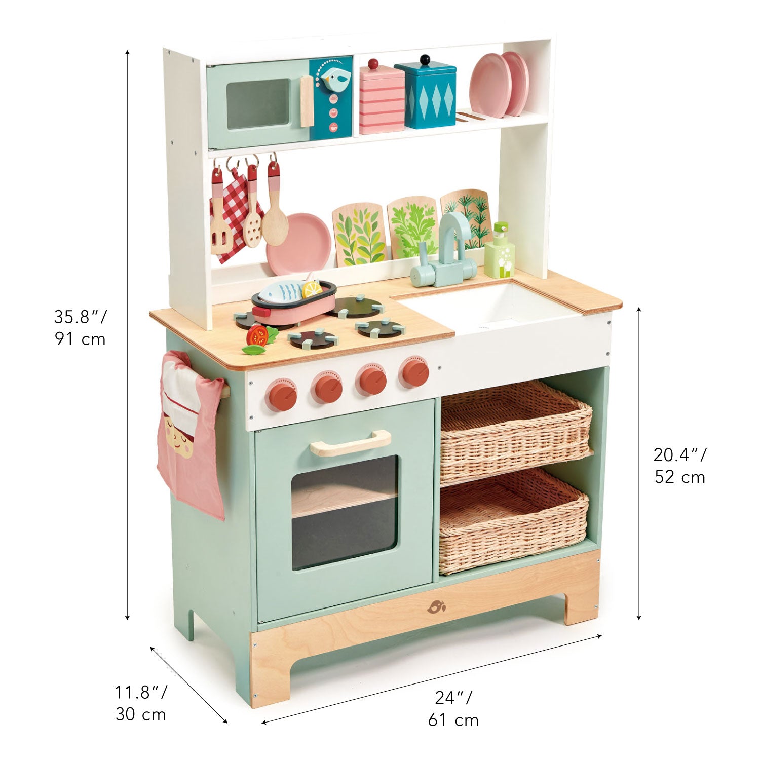 Kitchen Range Cucina giocattolo | Tender Leaf Toys