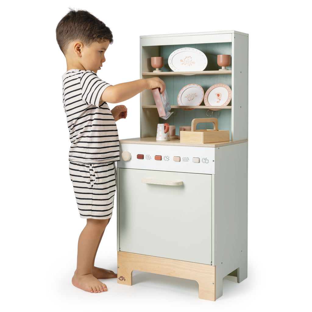 Credenza con lavastoviglie giocattolo | Tender Leaf Toys