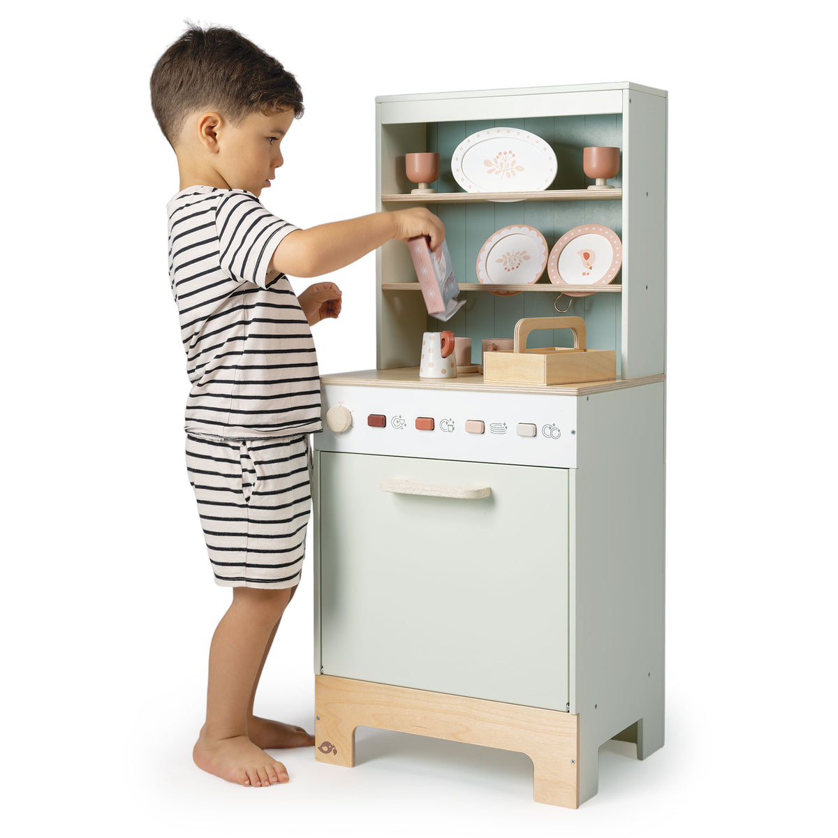 Credenza con lavastoviglie giocattolo | Tender Leaf Toys