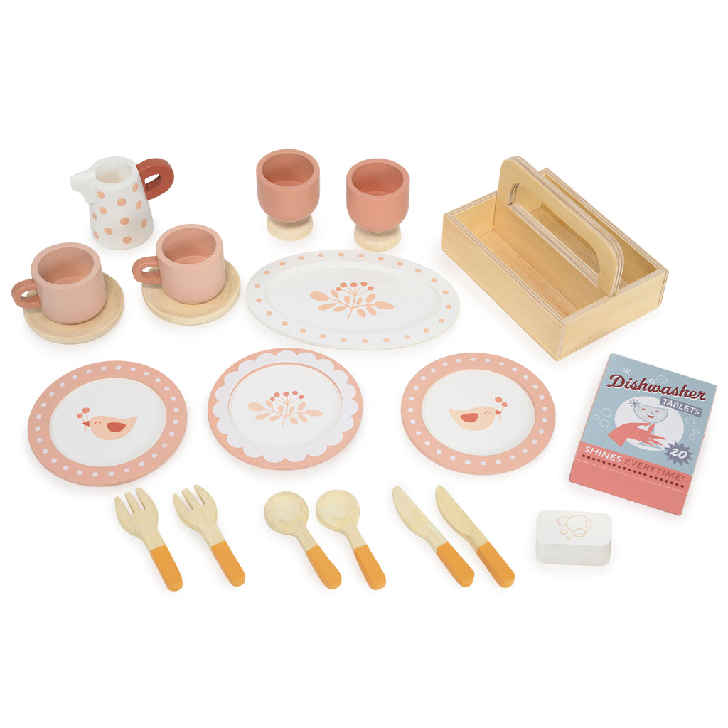 Credenza con lavastoviglie giocattolo | Tender Leaf Toys