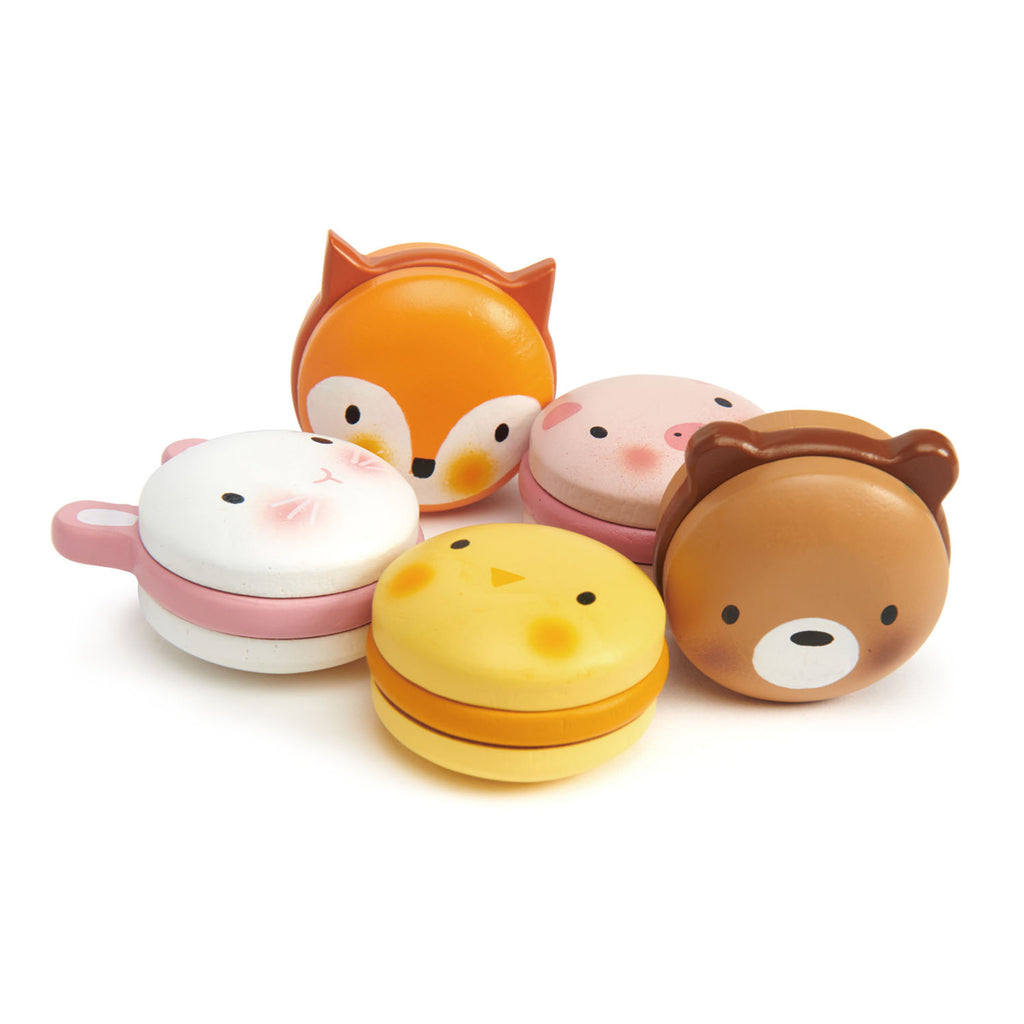 Macaron Animali in Legno | Tender Leaf Toys