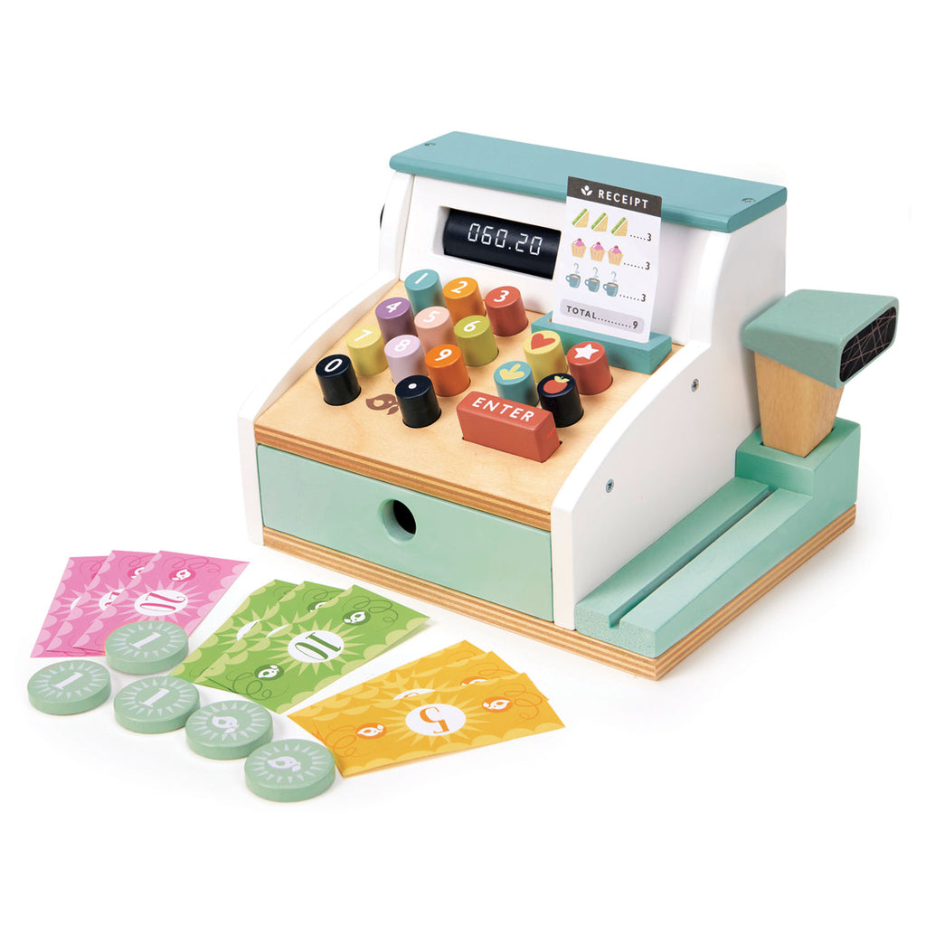 Registratore di cassa in Legno | Tender Leaf Toys