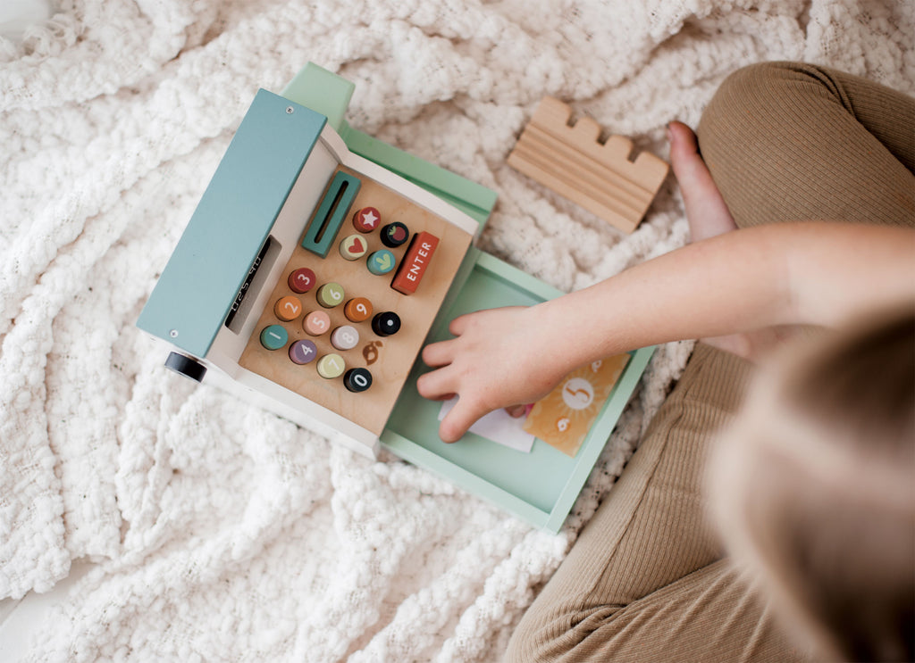 Registratore di cassa in Legno | Tender Leaf Toys