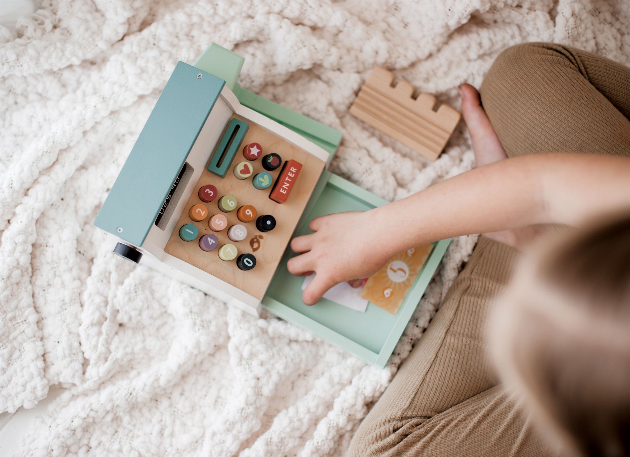 Registratore di cassa in Legno | Tender Leaf Toys