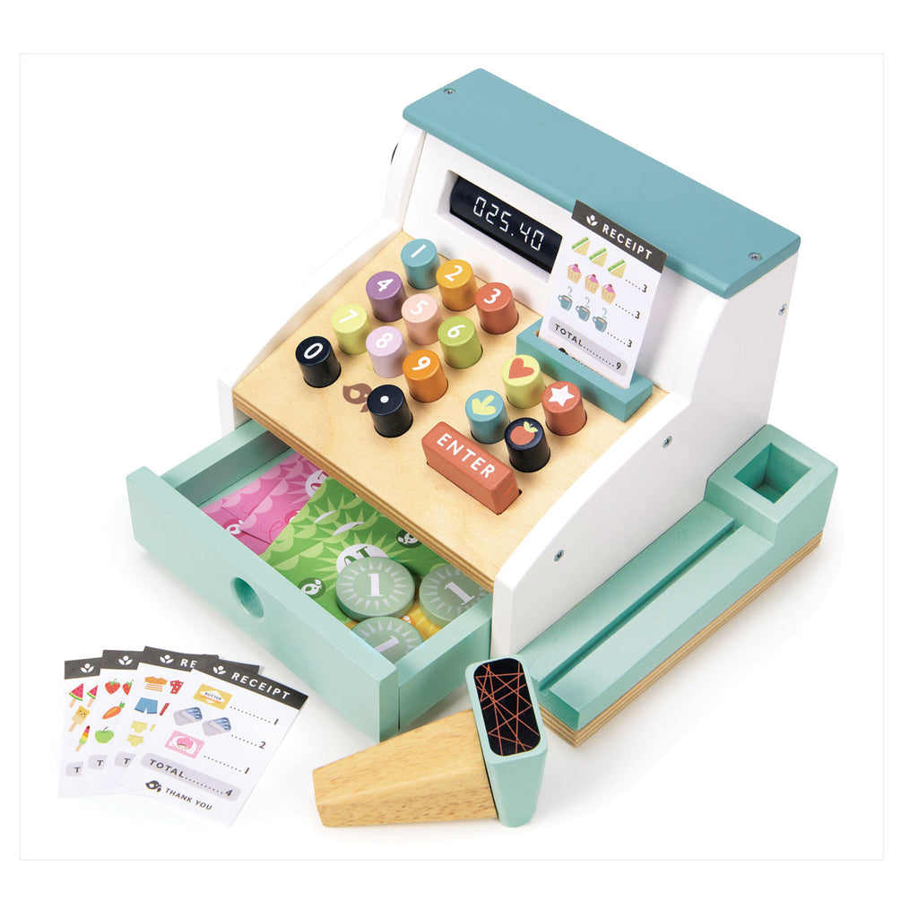Registratore di cassa in Legno | Tender Leaf Toys
