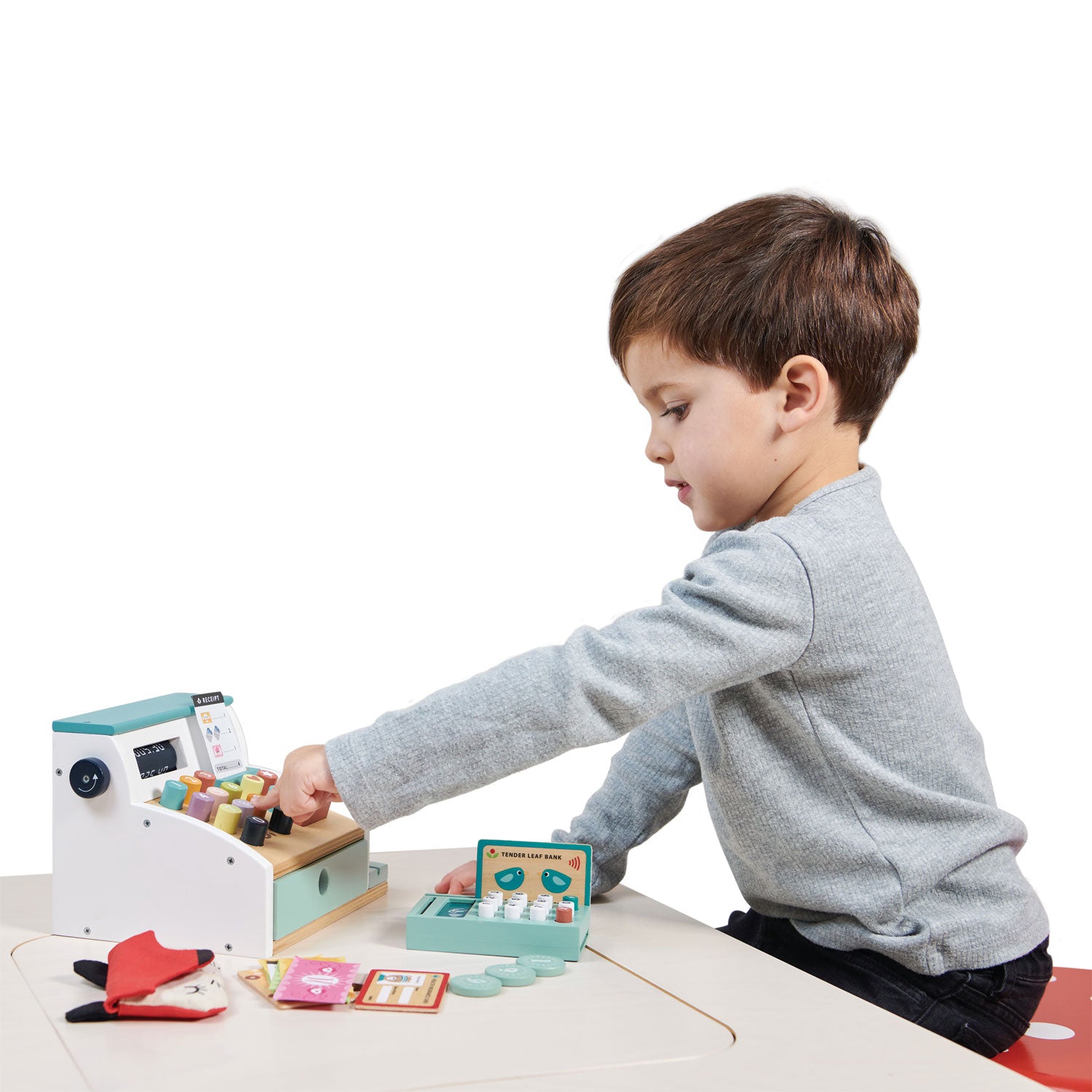 Registratore di cassa in Legno | Tender Leaf Toys