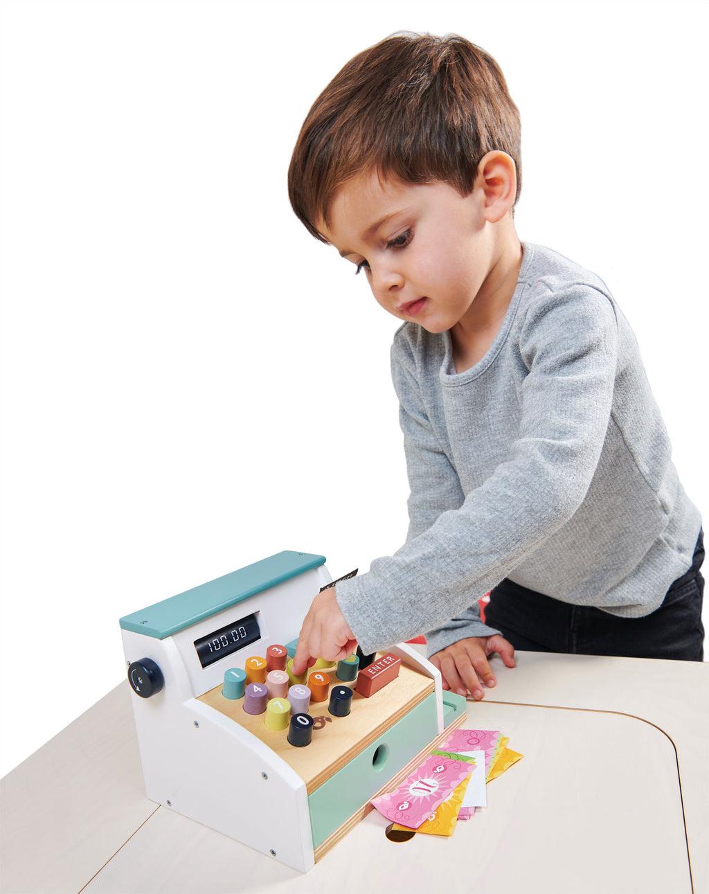 Registratore di cassa in Legno | Tender Leaf Toys