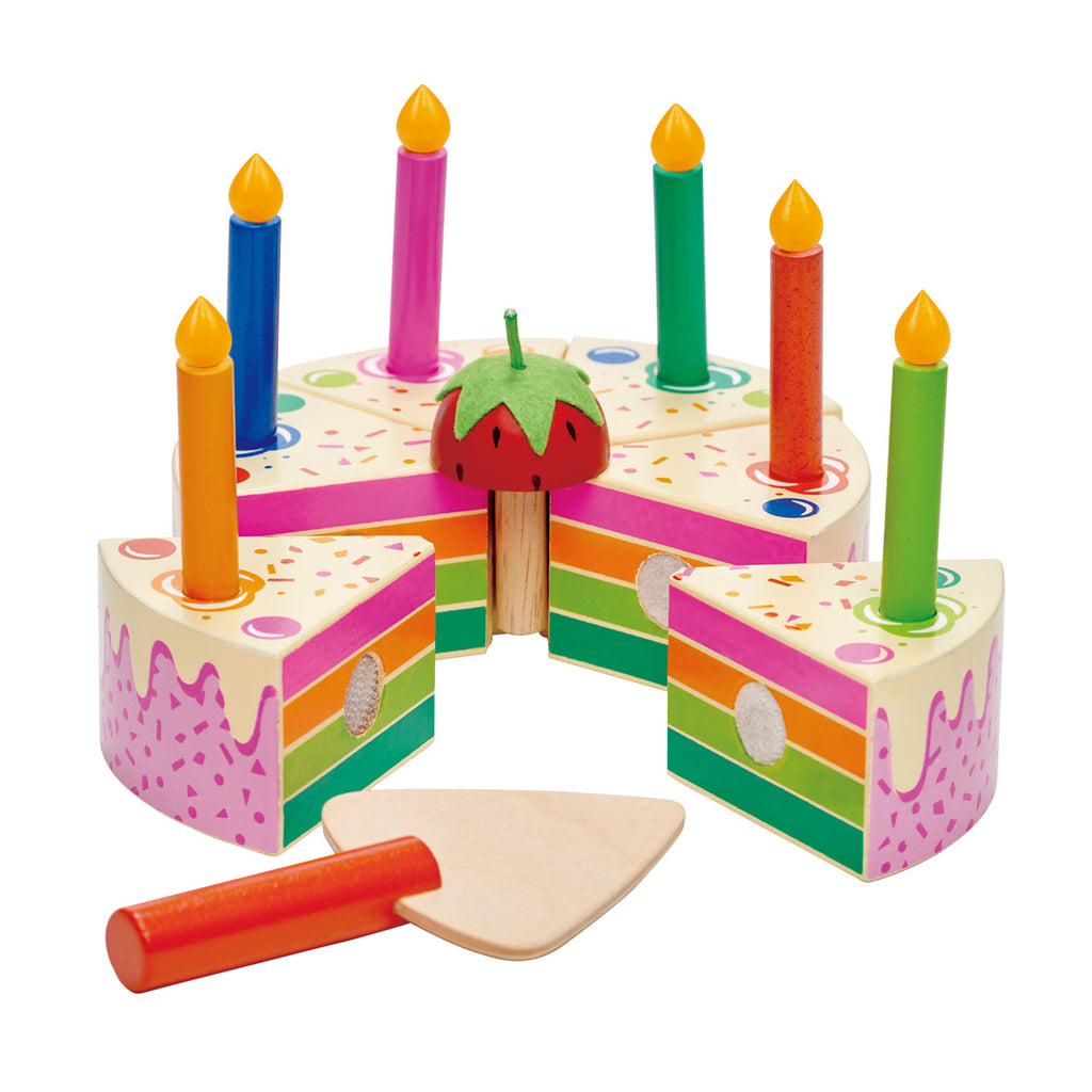 Rainbow Birthday Cake | Tender Leaf Toys