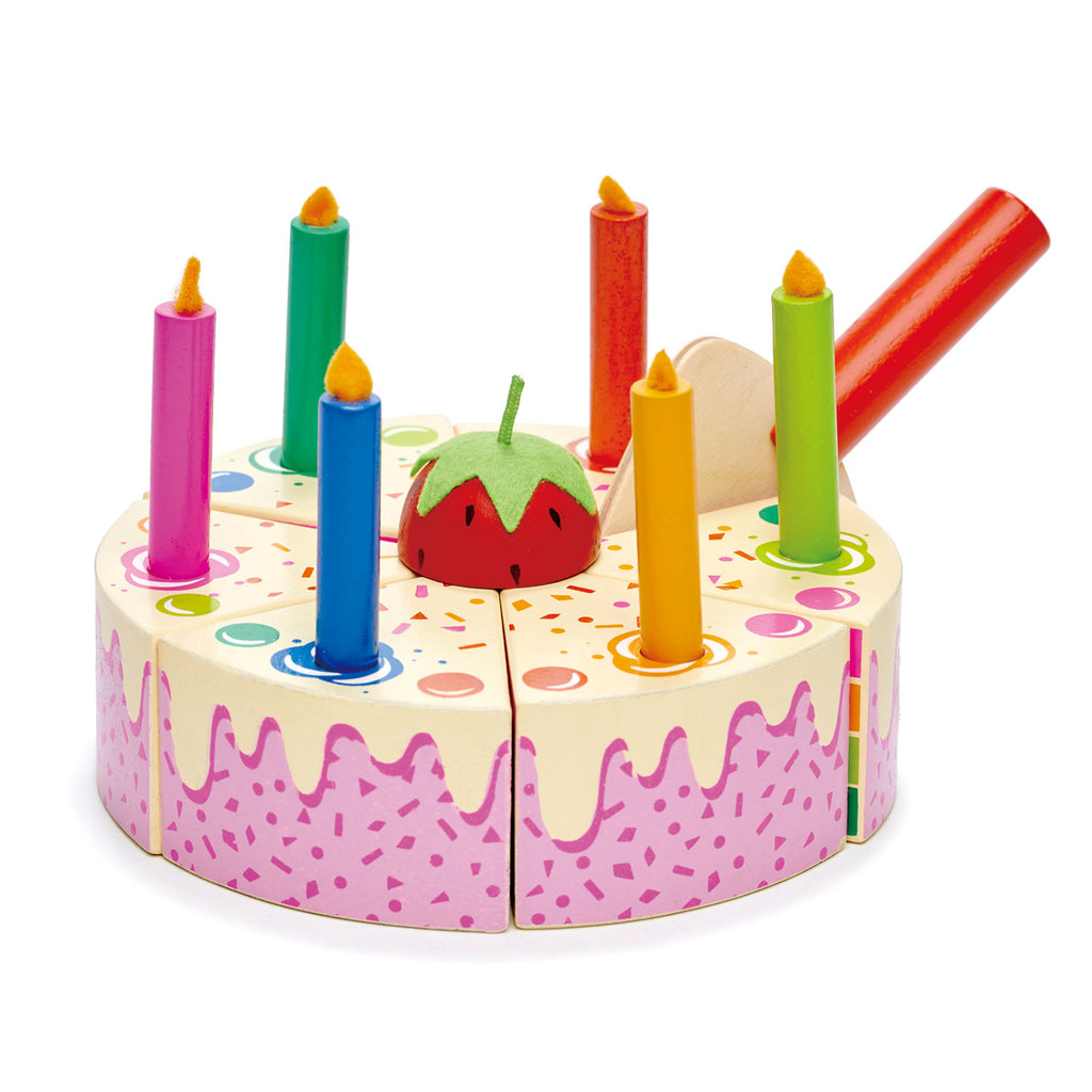 Rainbow Birthday Cake | Tender Leaf Toys
