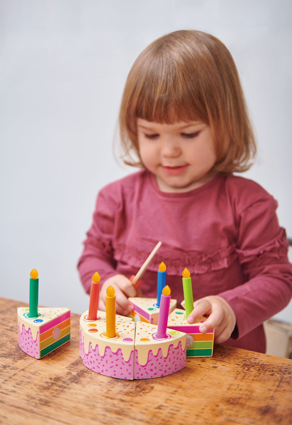 Rainbow Birthday Cake | Tender Leaf Toys