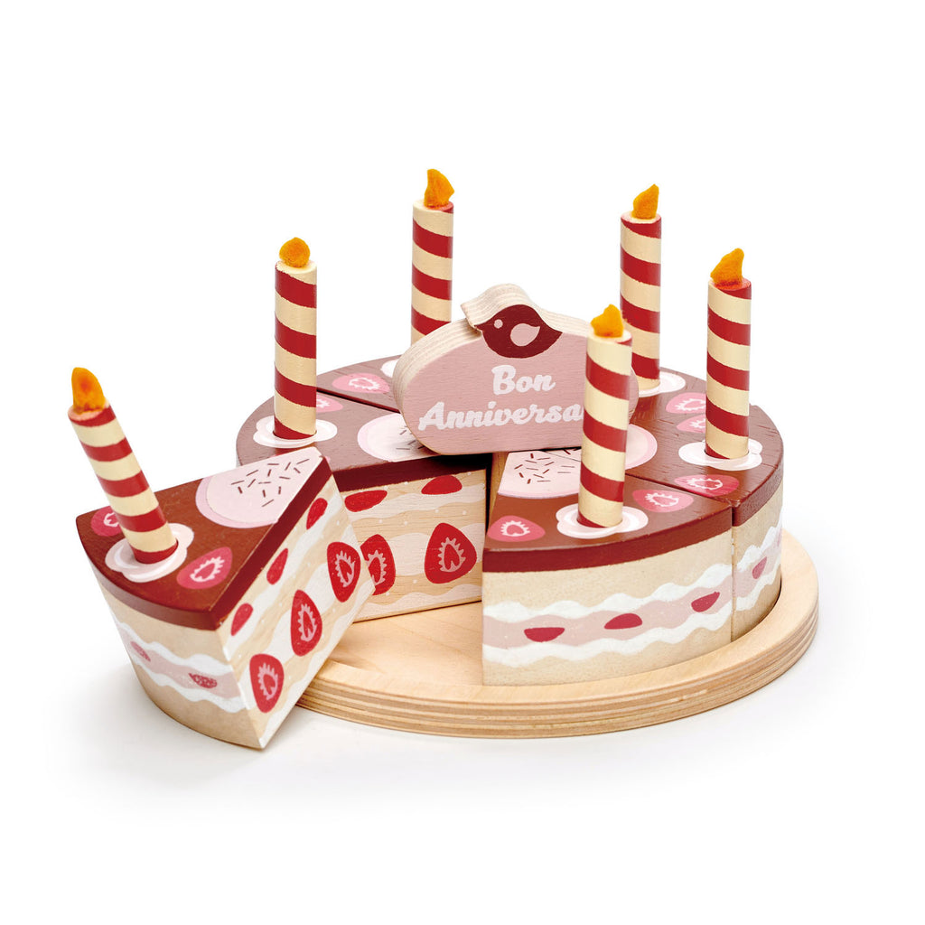 Torta di Compleanno al Cioccolato |Tender Leaf Toys