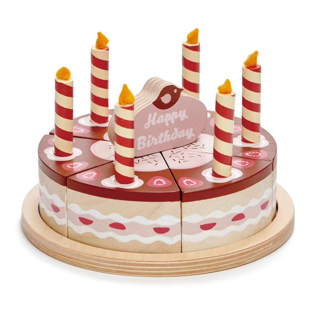 Torta di Compleanno al Cioccolato |Tender Leaf Toys