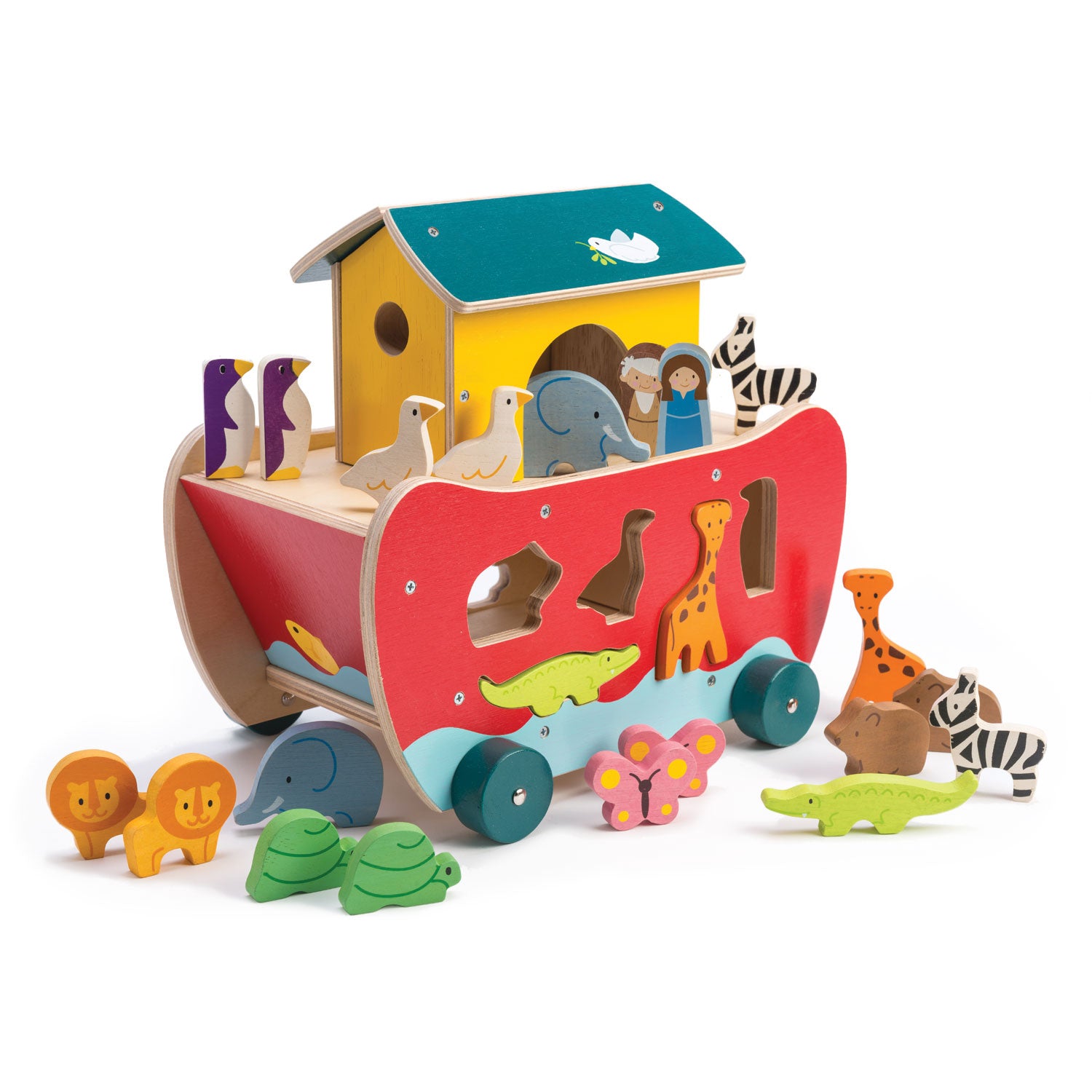 Arca di Noè in Legno | Tender Leaf Toys
