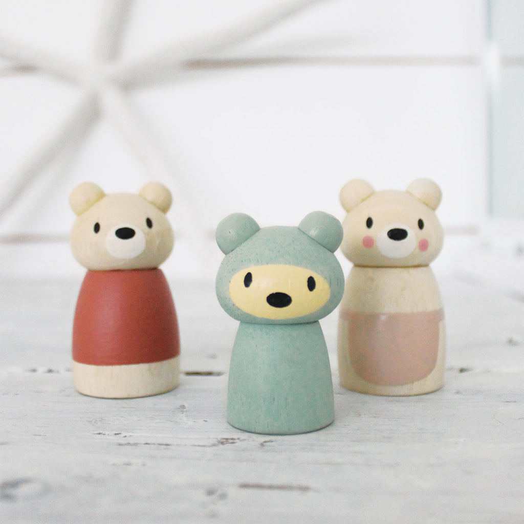 Famiglia di Orsetti "Bear Tales"  | Tender Leaf Toys