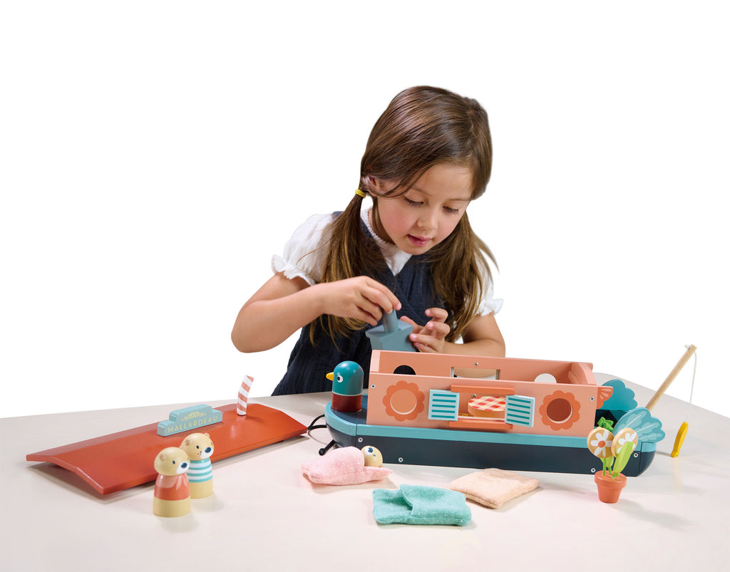 Little Otter Canal Boat | Tender Leaf Toys