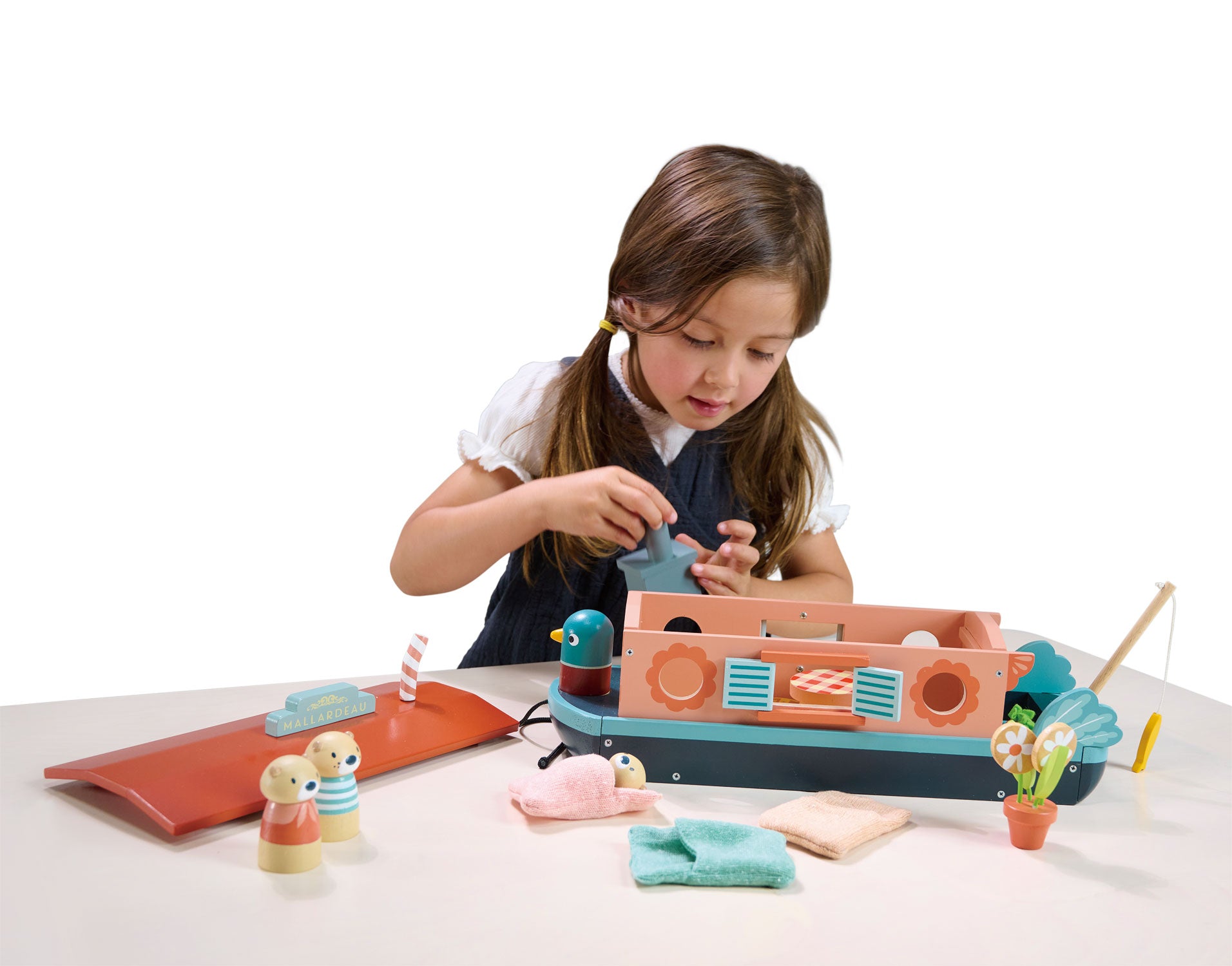Little Otter Canal Boat | Tender Leaf Toys