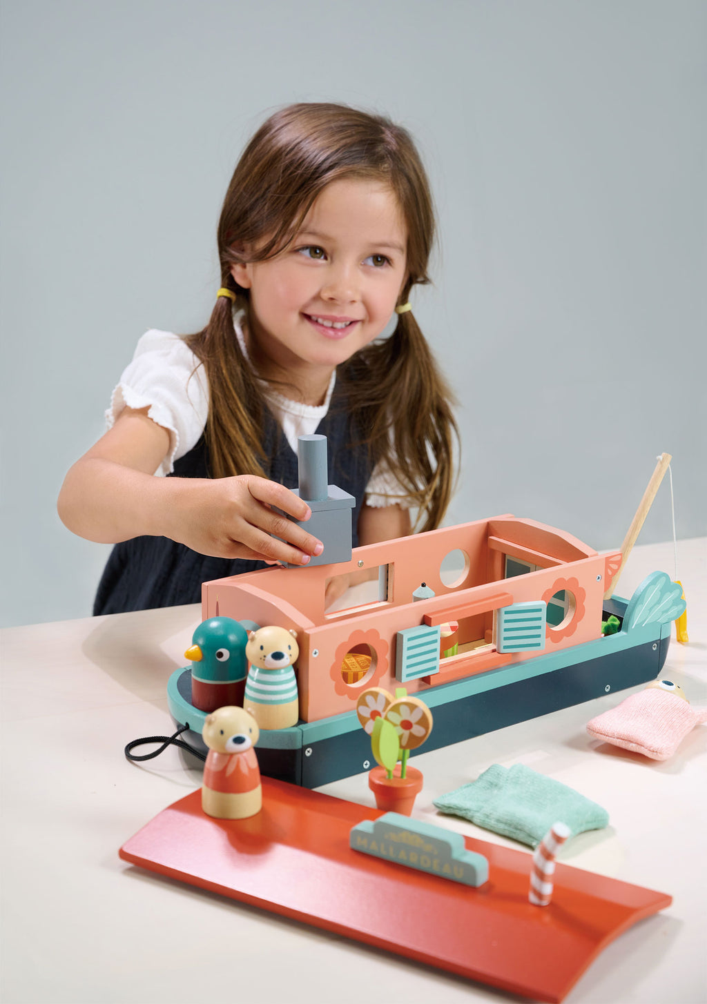 Little Otter Canal Boat | Tender Leaf Toys