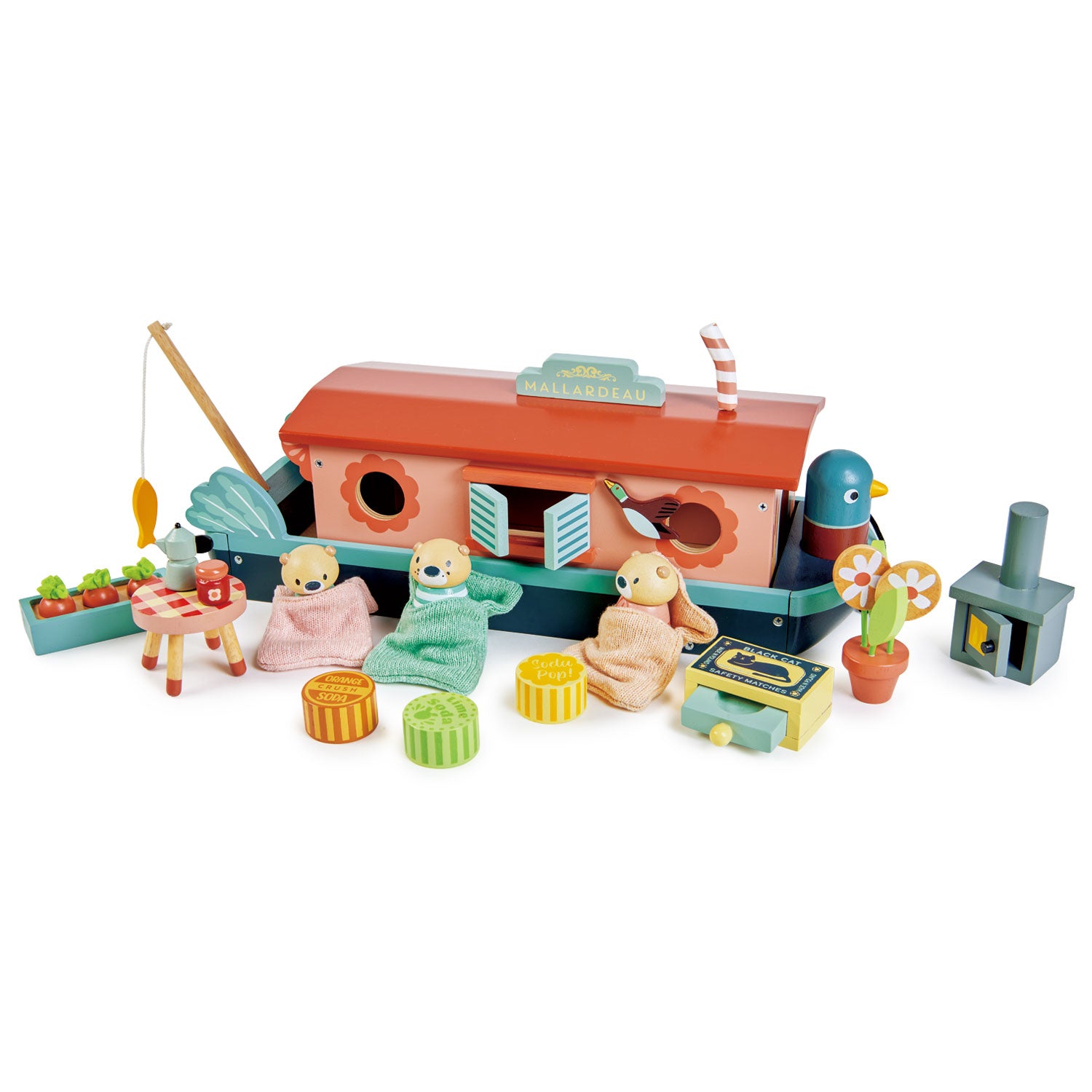 Little Otter Canal Boat | Tender Leaf Toys