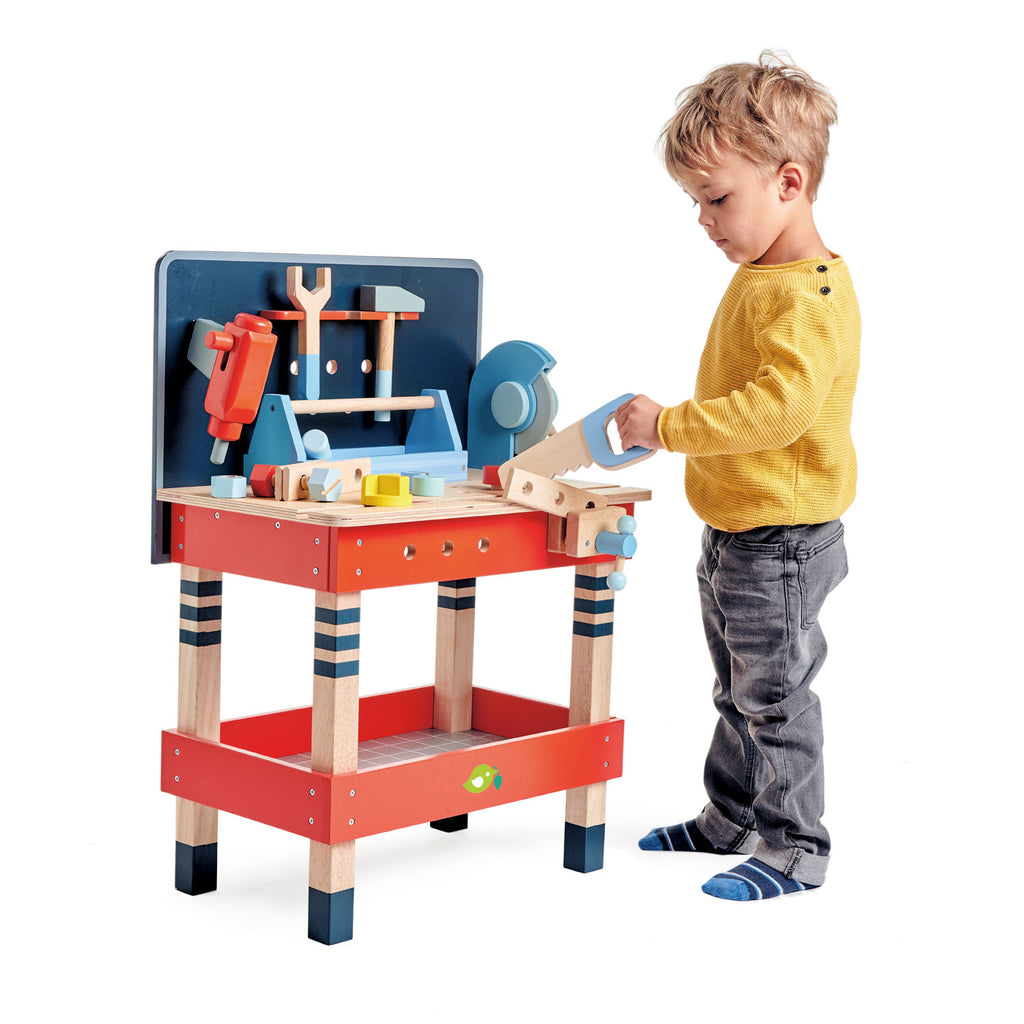 Banco da Lavoro in Legno | Tender Leaf Toys