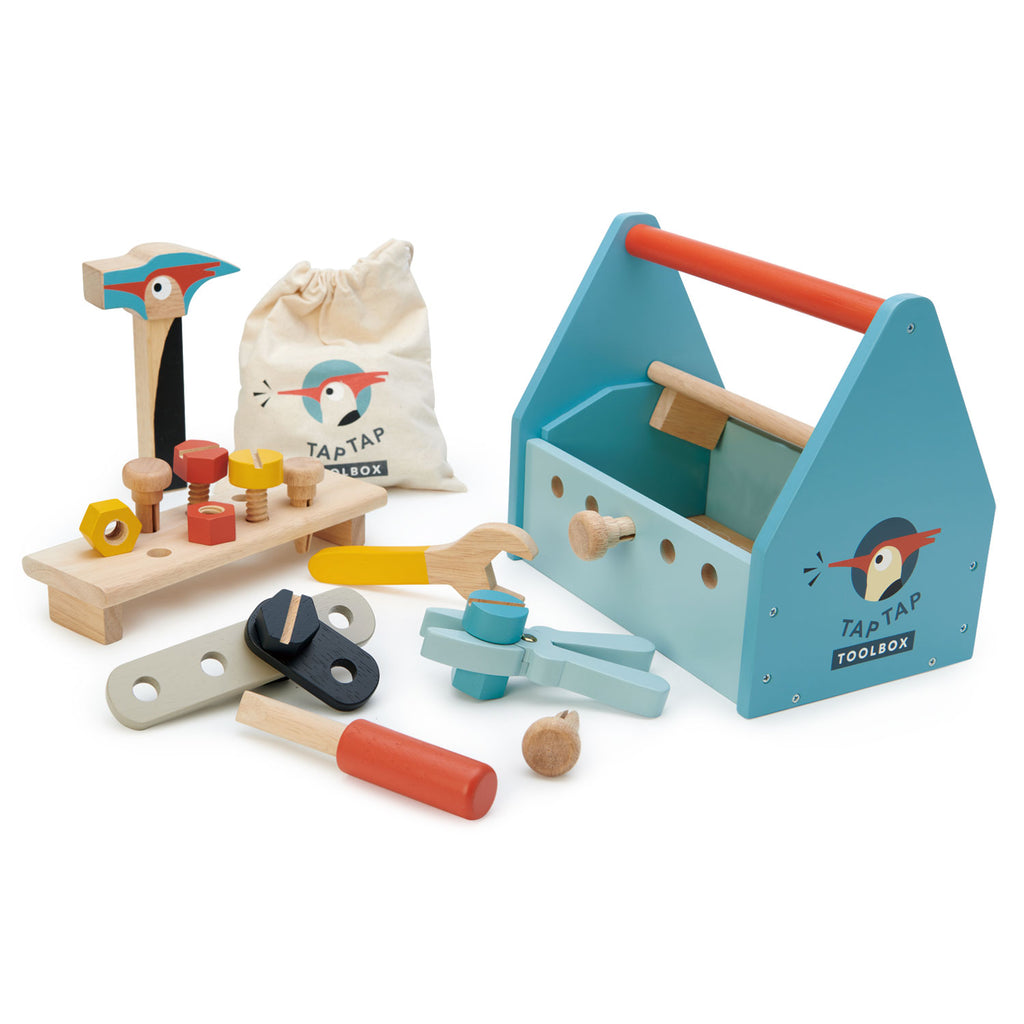 Cassetta Attrezzi in Legno | Tender Leaf Toys