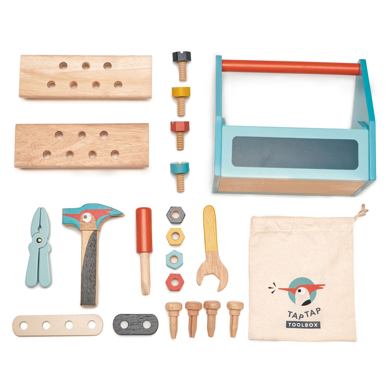 Cassetta Attrezzi in Legno | Tender Leaf Toys