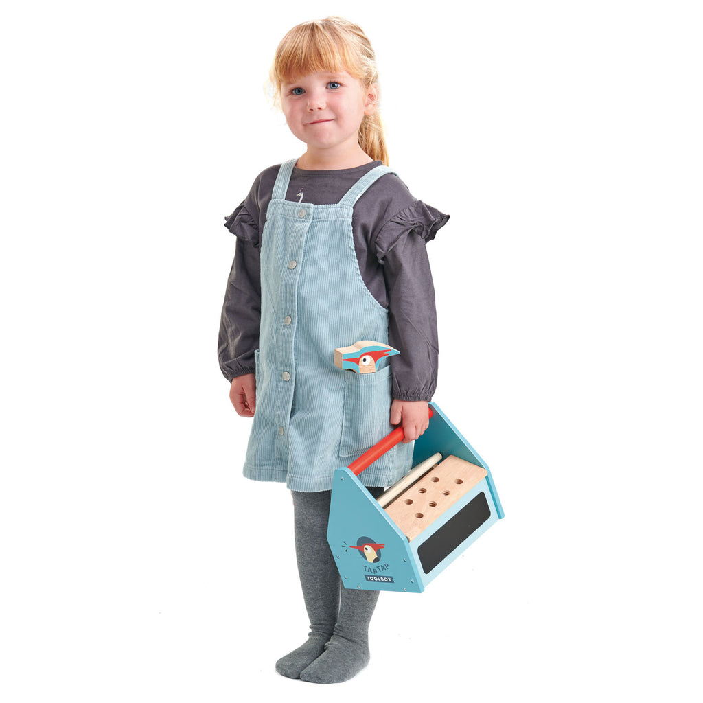 Cassetta Attrezzi in Legno | Tender Leaf Toys