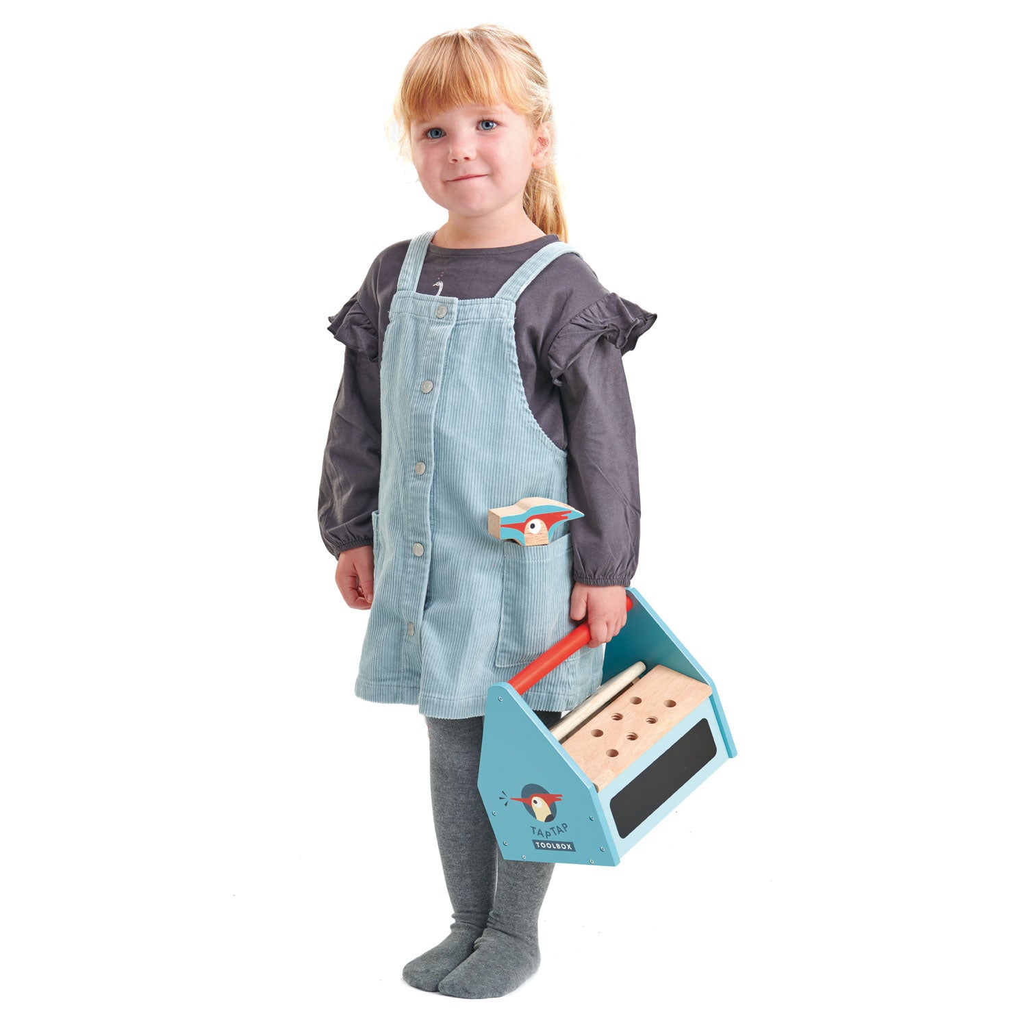 Cassetta Attrezzi in Legno | Tender Leaf Toys