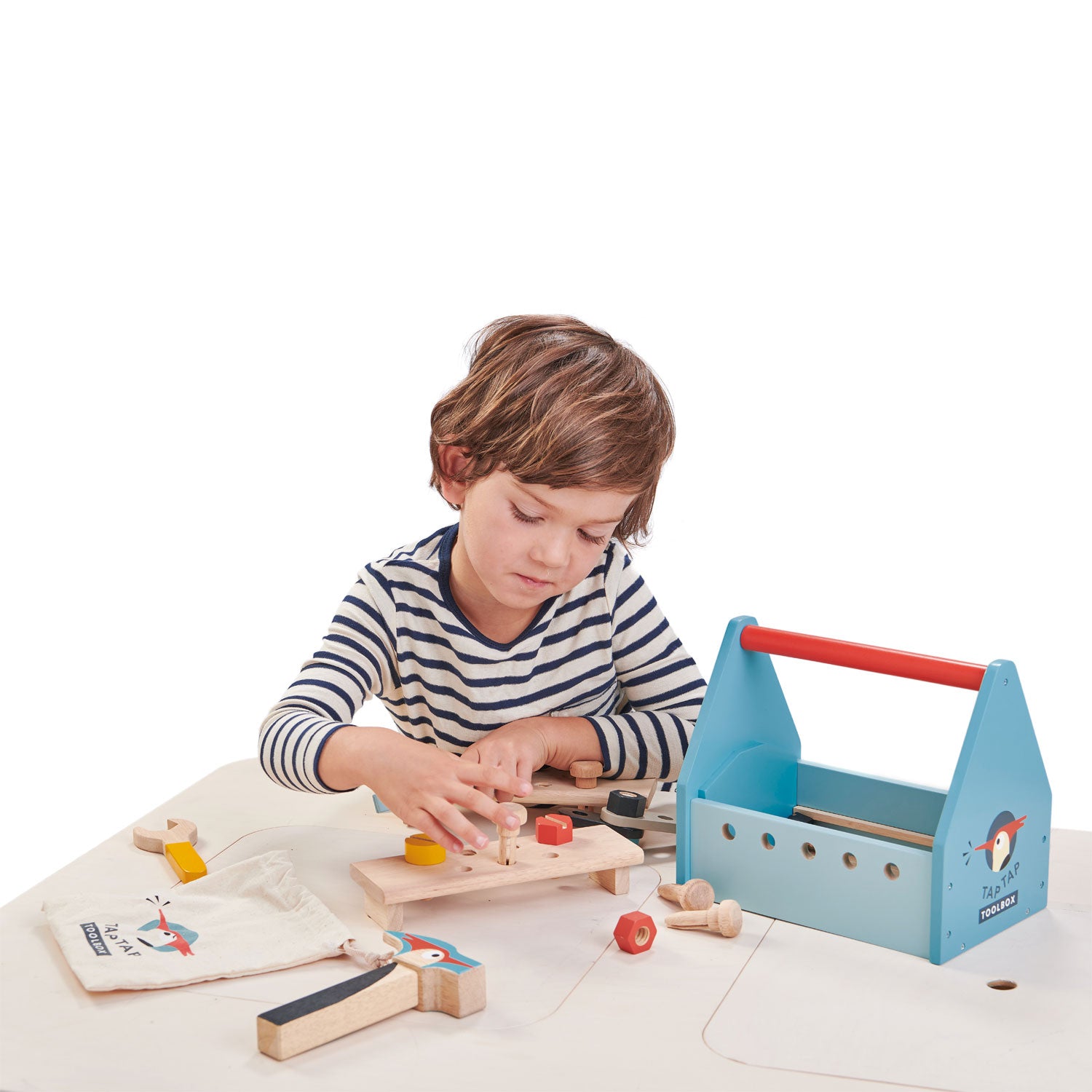 Cassetta Attrezzi in Legno | Tender Leaf Toys