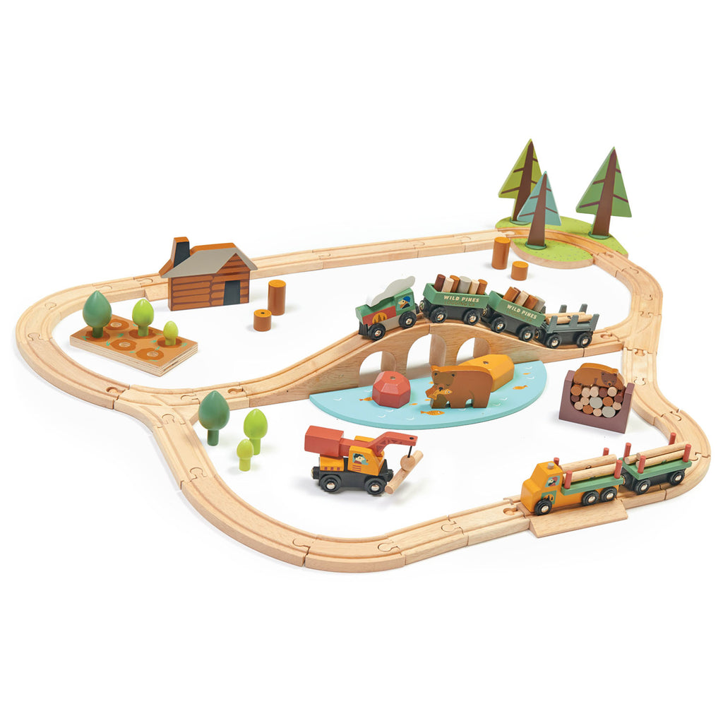 Trenino in Legno Wild Pines | Tender Leaf Toys