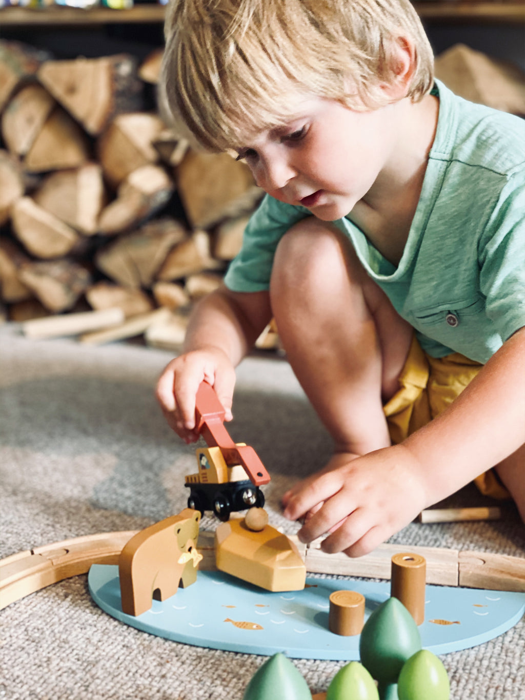 Trenino in Legno Wild Pines | Tender Leaf Toys