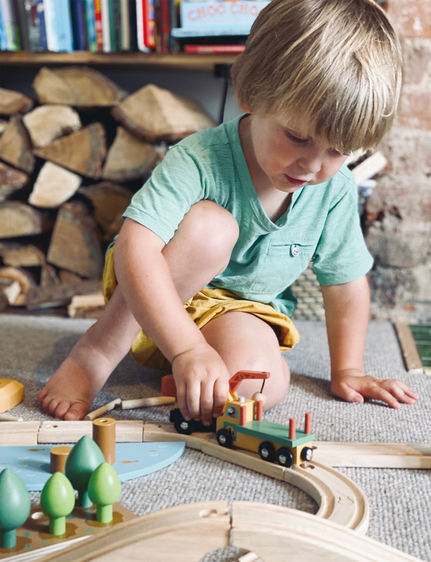 Trenino in Legno Wild Pines | Tender Leaf Toys