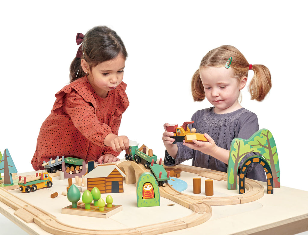 Trenino in Legno Wild Pines | Tender Leaf Toys