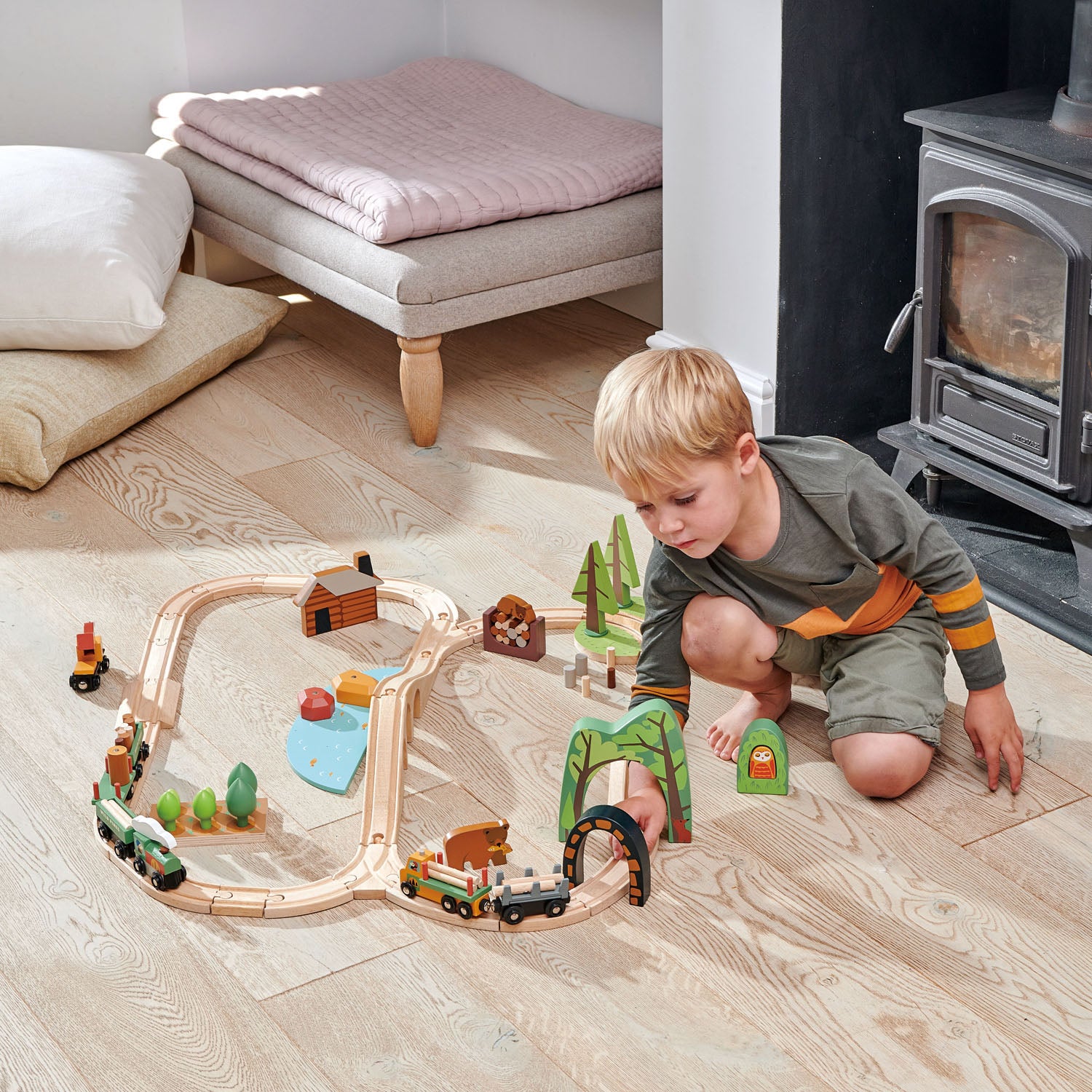 Trenino in Legno Wild Pines | Tender Leaf Toys