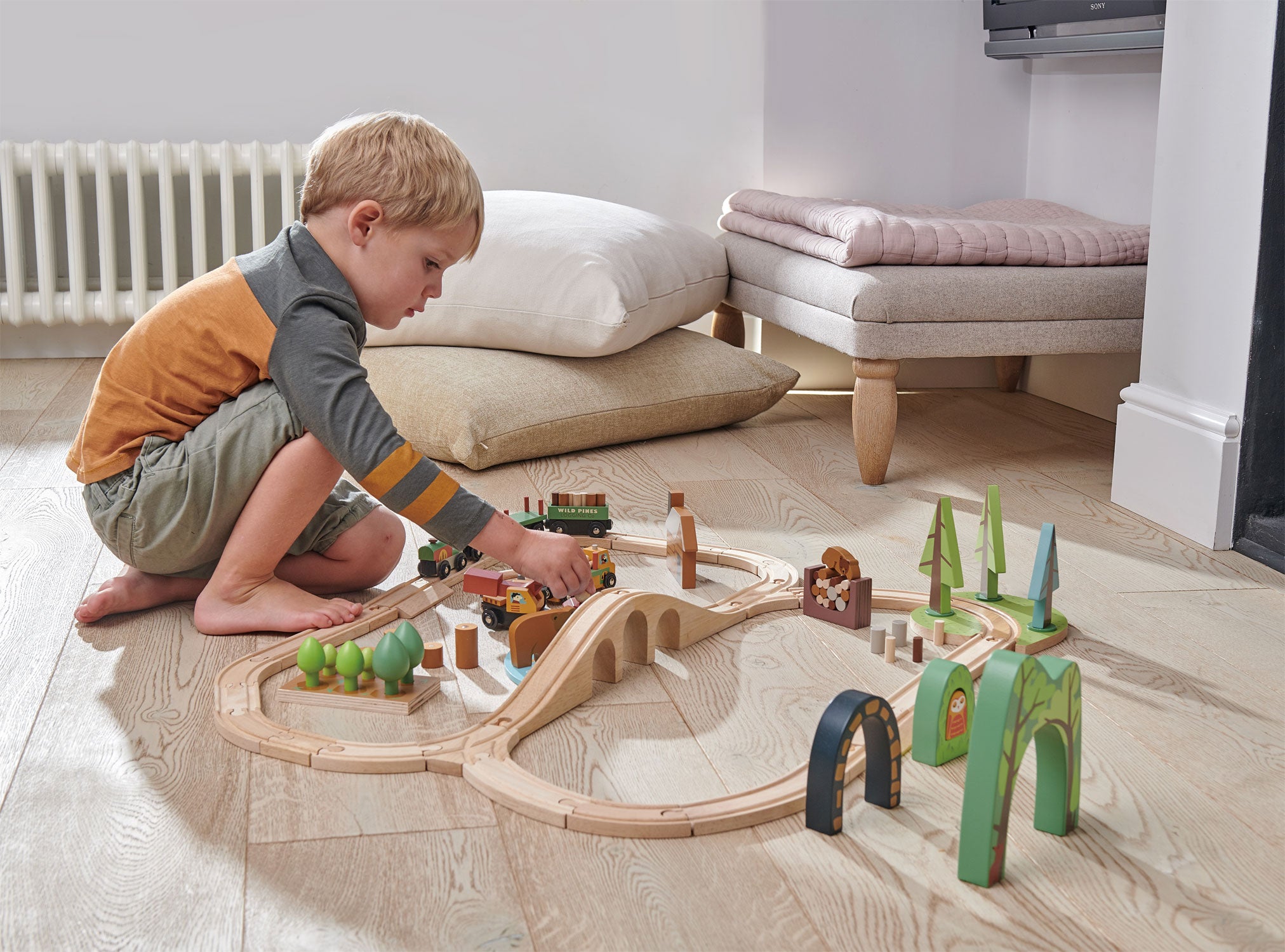 Trenino in Legno Wild Pines | Tender Leaf Toys