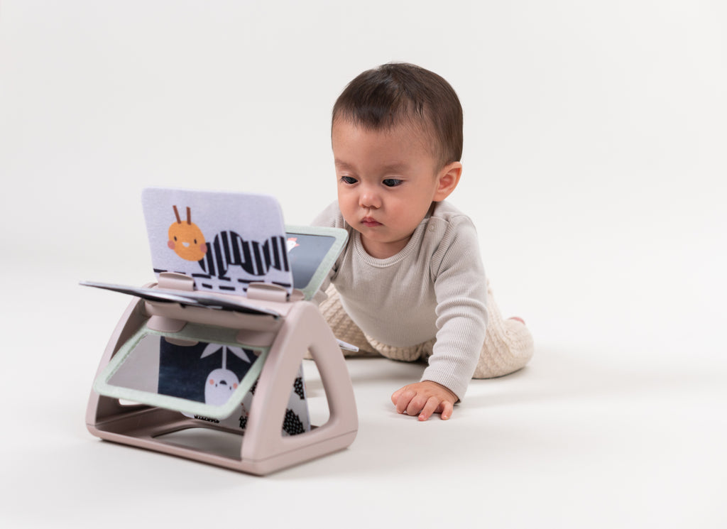 Black & White Spinning Book  | Taf Toys